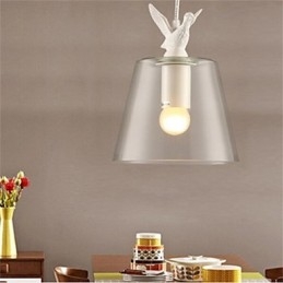 Designer Touch Decorative American Style Retro Creative Single Head Glass lamp the Nordic Cafe