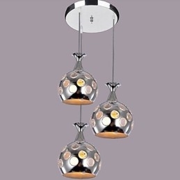Designer Touch Decorative Modern Contemporary Island Mini Style Electroplated Pendant Light