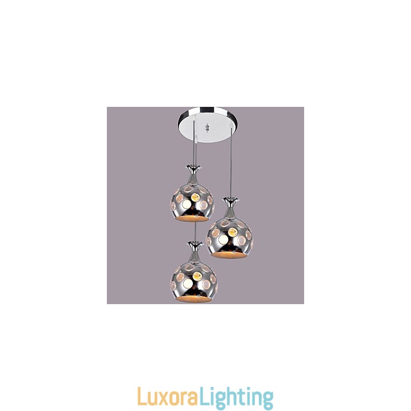 Designer Touch Decorative Modern Contemporary Island Mini Style Electroplated Pendant Light