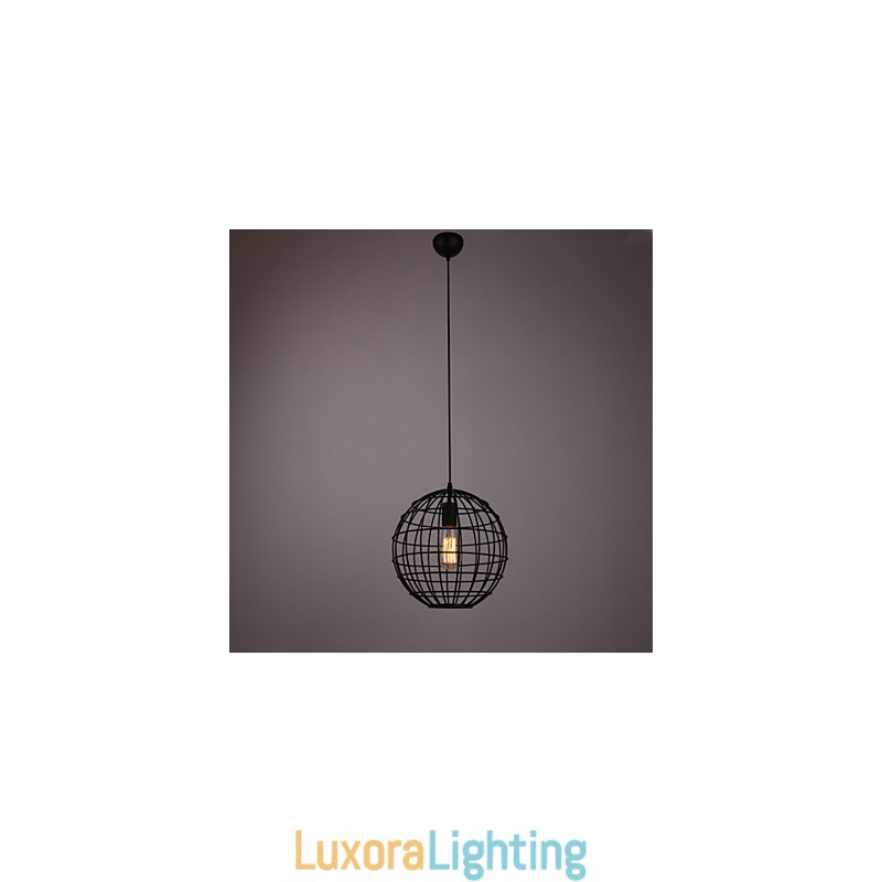 Designer Touch Decorative Mini Pendant Spherical Lamp 1 Light Painting Processing