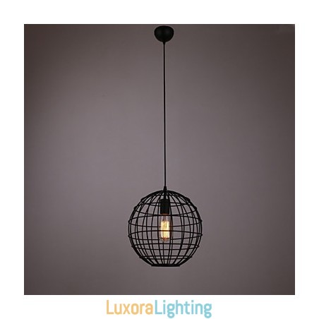 Designer Touch Decorative Mini Pendant Spherical Lamp 1 Light Painting Processing