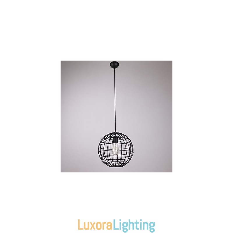 Designer Touch Decorative Mini Pendant Spherical Lamp 1 Light Painting Processing