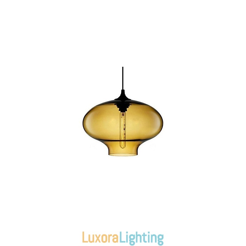 Designer Touch Decorative Bubble Design Pendant 1 Light Minimalist Iron Painting