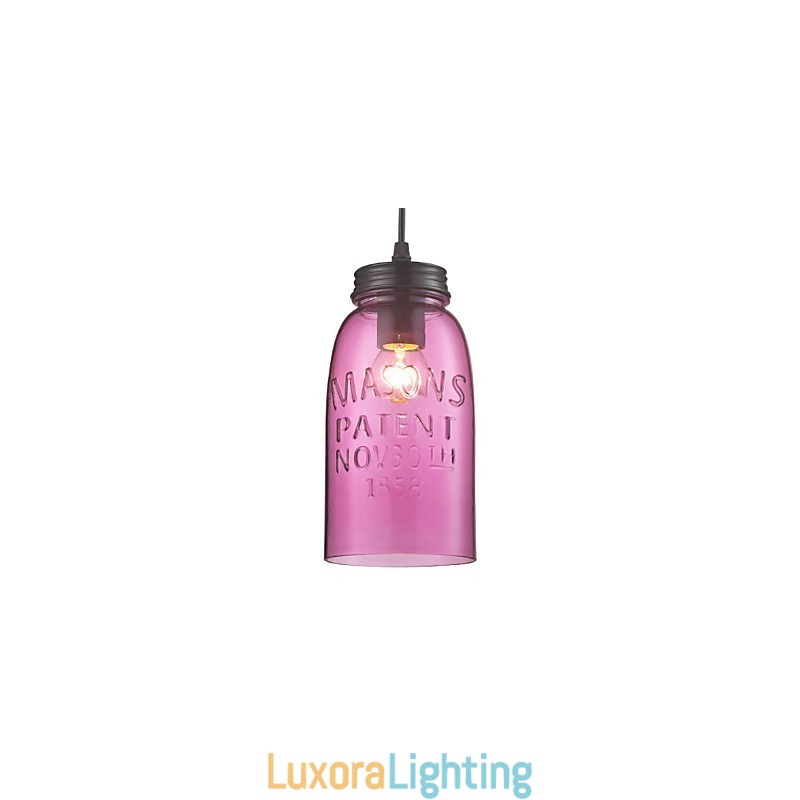 Designer Touch Decorative 1 Light Modern Glass Pendant Light in Transparent Bubble Design