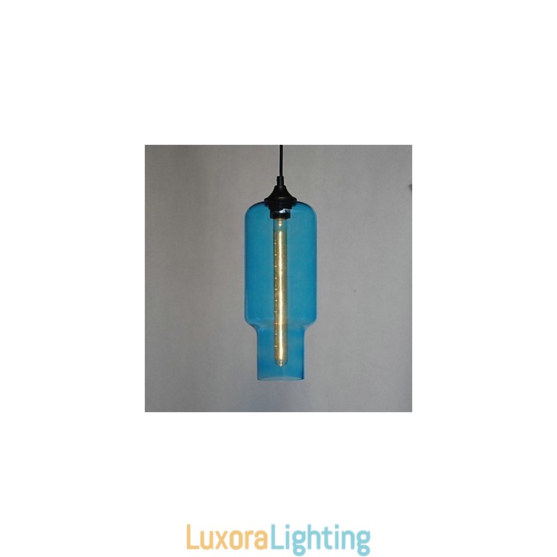 Designer Touch Decorative Modern Glass Pendant Light in Brown Bubble Design