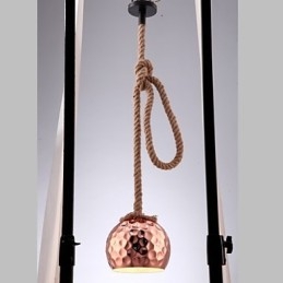 Designer Touch Decorative American Country Chandelier Chandelier Rope Creative