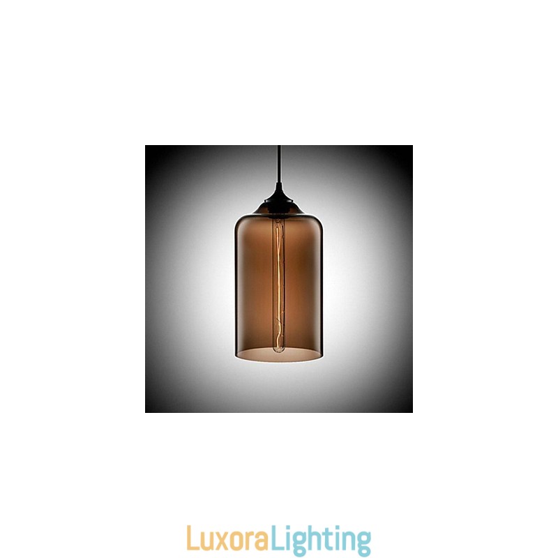 Designer Touch Decorative Bottle Design Pendant 1 Light Concise Iron Painting