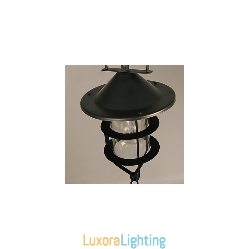 Designer Touch Decorative Retro Mini Style Painting Metal Pendant Light