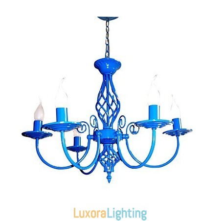 Designer Touch Decorative Modern Contemporary Traditional Classic Rustic Lodge Vintage Country Painting MetalChandelier Pendant