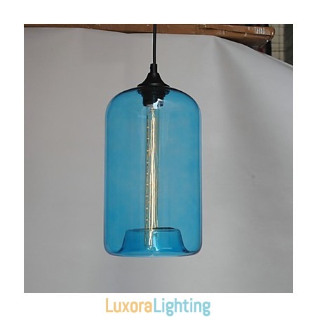 Designer Touch Decorative Bottle Design Pendant 1 Light Minimalist Iron Painting