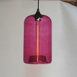 Designer Touch Decorative Bottle Design Pendant 1 Light Minimalist Iron Painting