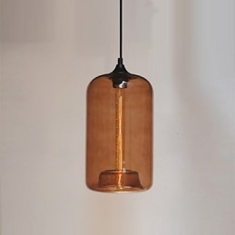 Designer Touch Decorative Bottle Design Pendant 1 Light Minimalist Iron Painting