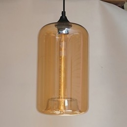 Designer Touch Decorative Bottle Design Pendant 1 Light Minimalist Iron Painting