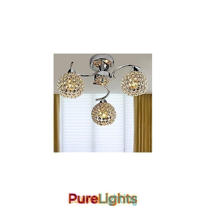 Designer Touch Decorative Dome Light of Modern Crystal Absorb Dome Light Meals Chandelier Droplight Sitting