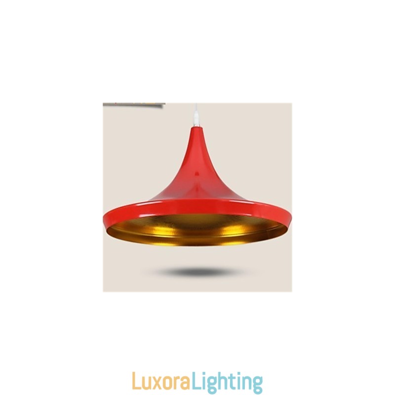 Designer Touch Decorative Americange Red 3 Head Meal Pendant