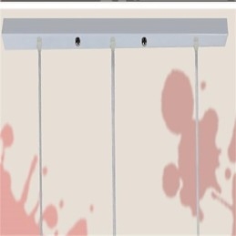 Designer Touch Decorative Americange Red 3 Head Meal Pendant