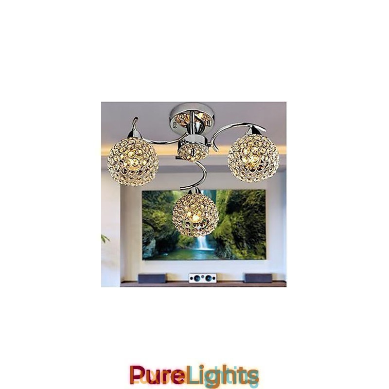 Designer Touch Decorative Dome Light of Modern Crystal Absorb Dome Light Meals Chandelier Droplight Sitting