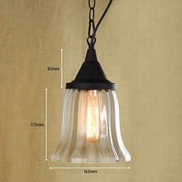Designer Touch Decorative Pendant Lights Traditional Classic Vintage Retro Country Garage Metal