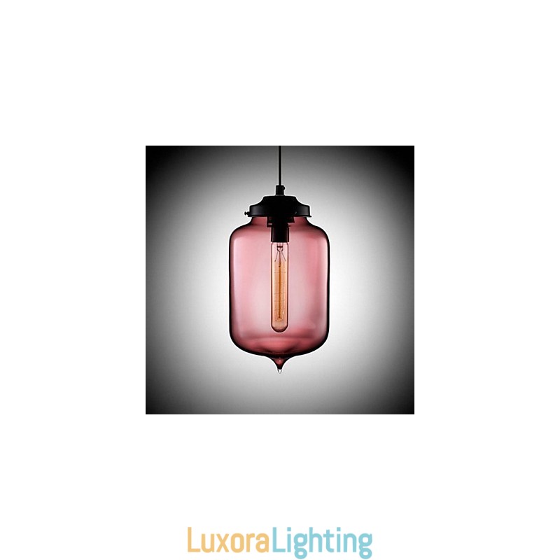 Designer Touch Decorative Bottle Design Pendant 1 Light Minimalist Iron Painting