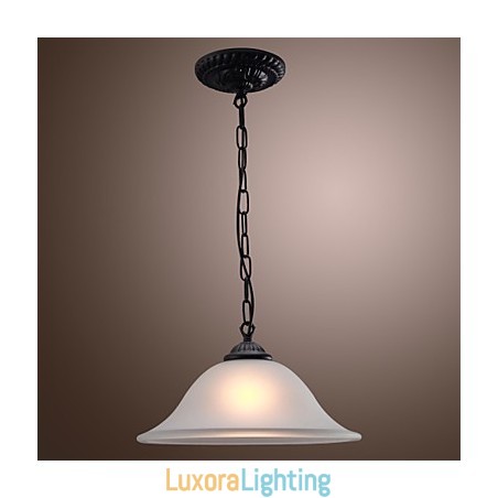 Designer Touch Decorative Traditional Classic Bowl Mini Style Bronze Pendant Light