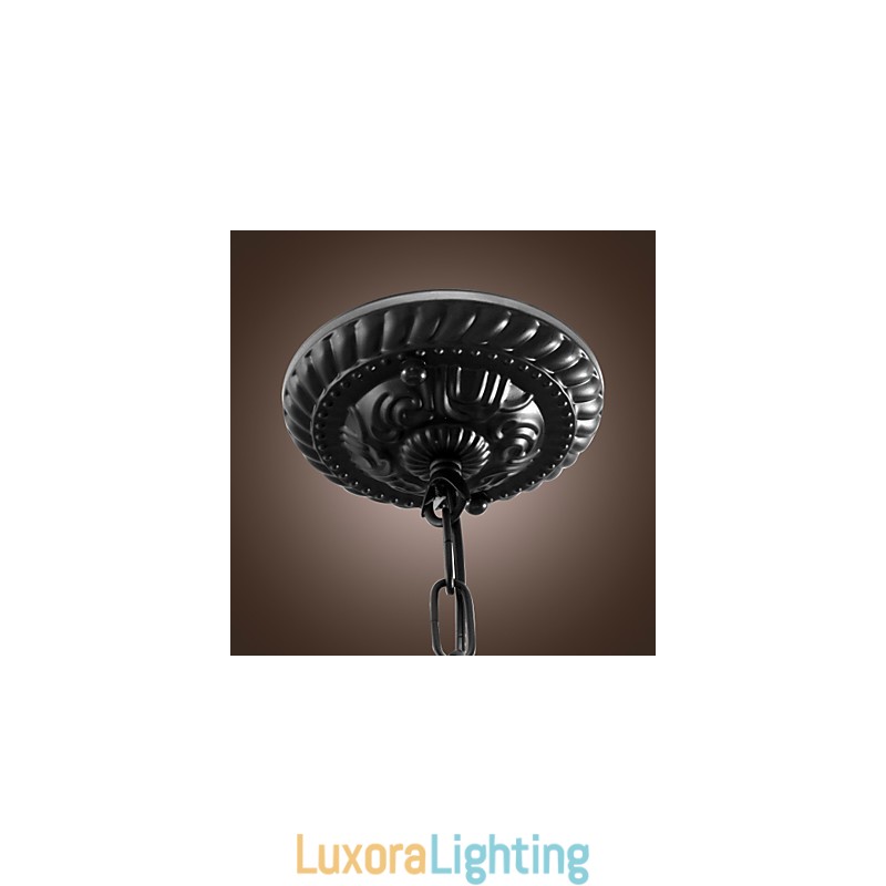 Designer Touch Decorative Traditional Classic Bowl Mini Style Bronze Pendant Light