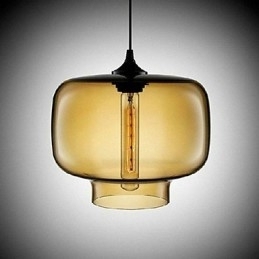 Designer Touch Decorative Bottle Design Pendant 1 Light Concise Iron Painting