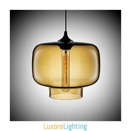 Designer Touch Decorative Bottle Design Pendant 1 Light Concise Iron Painting