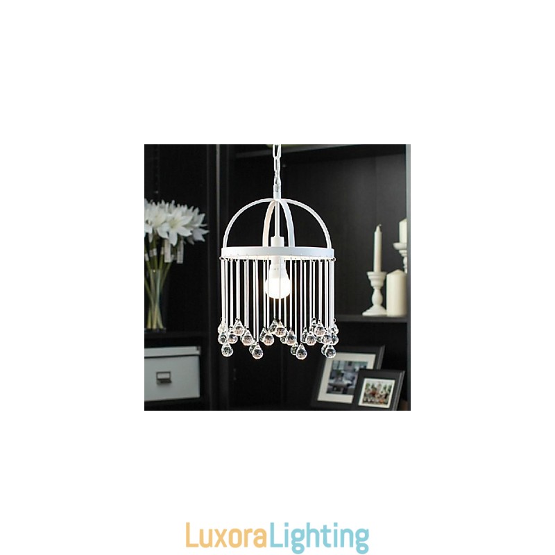 Designer Touch Decorative Modern Contemporary Traditional Classic Crystal Mini Style Painting Metal Pendant Light