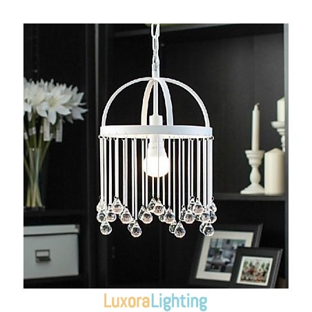 Designer Touch Decorative Modern Contemporary Traditional Classic Crystal Mini Style Painting Metal Pendant Light