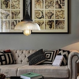 Designer Touch Decorative Pendant Lights Traditional Classic Vintage Retro Country Garage Metal