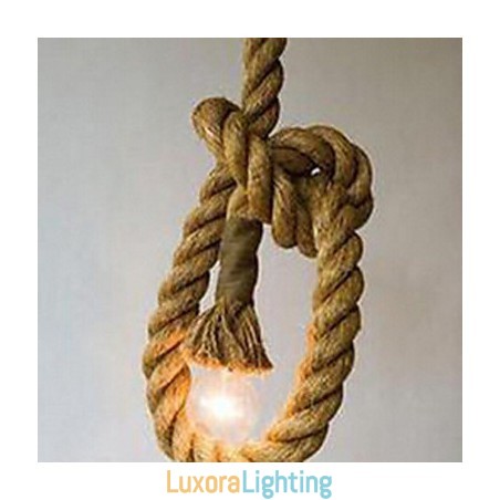 Designer Touch Decorative Pendant Light 1 Light American Countryside Style Retro Originality Lamp Metal