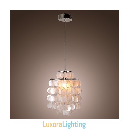 Designer Touch Decorative Modern Contemporary Mini Style Chrome Pendant Light