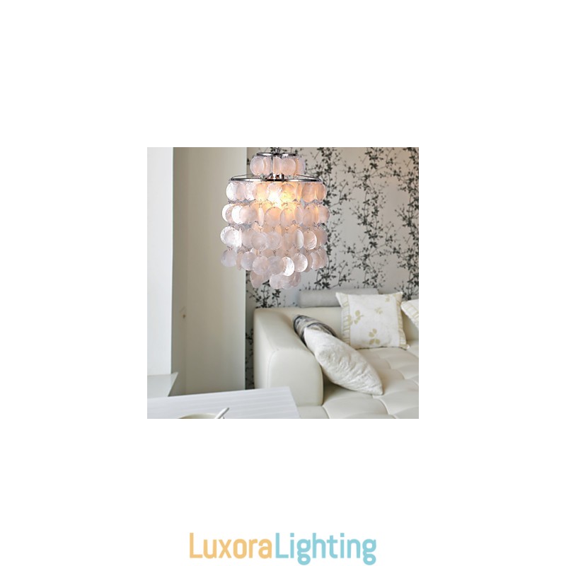 Designer Touch Decorative Modern Contemporary Mini Style Chrome Pendant Light