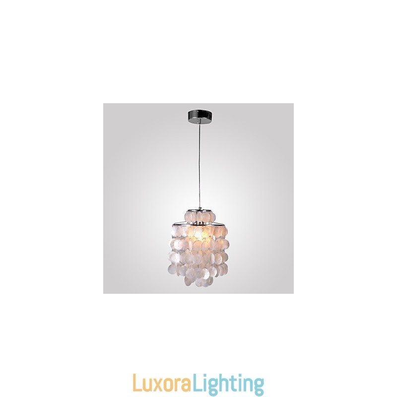Designer Touch Decorative Modern Contemporary Mini Style Chrome Pendant Light