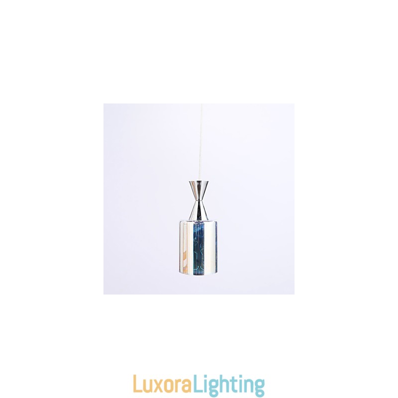 Designer Touch Decorative Dream laser Engraving Chrome Plated pendant lamp L