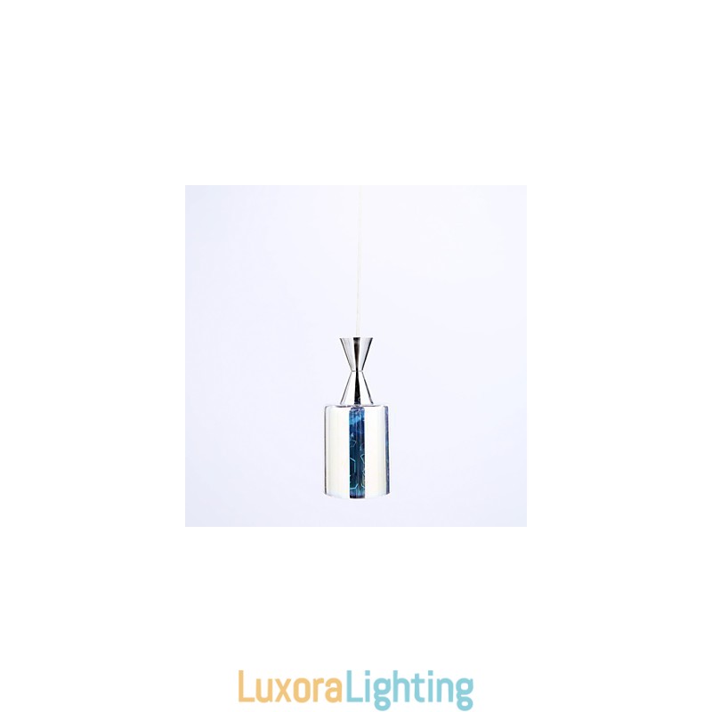 Designer Touch Decorative Dream laser Engraving Chrome Plated pendant lamp L