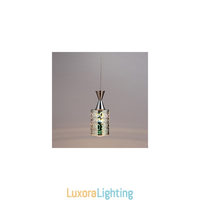 Designer Touch Decorative Dream laser Engraving Chrome Plated pendant lamp L