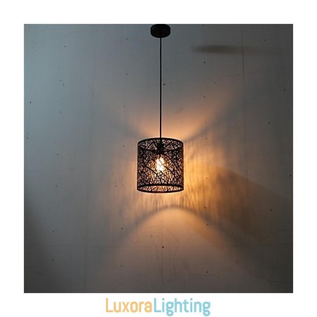 Designer Touch Decorative American Country Retro Single Head Iron Chandelier