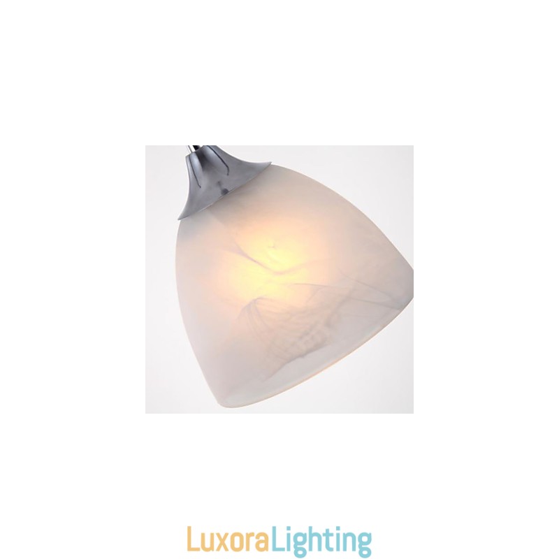 Designer Touch Decorative Modern Wine Cup Oblong Canopy Pendant Light with Three Light