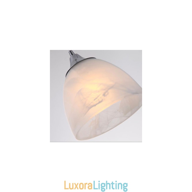 Designer Touch Decorative Modern Wine Cup Oblong Canopy Pendant Light with Three Light