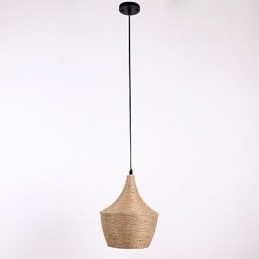 Designer Touch Decorative Rope Pendant Light Mini Style Country