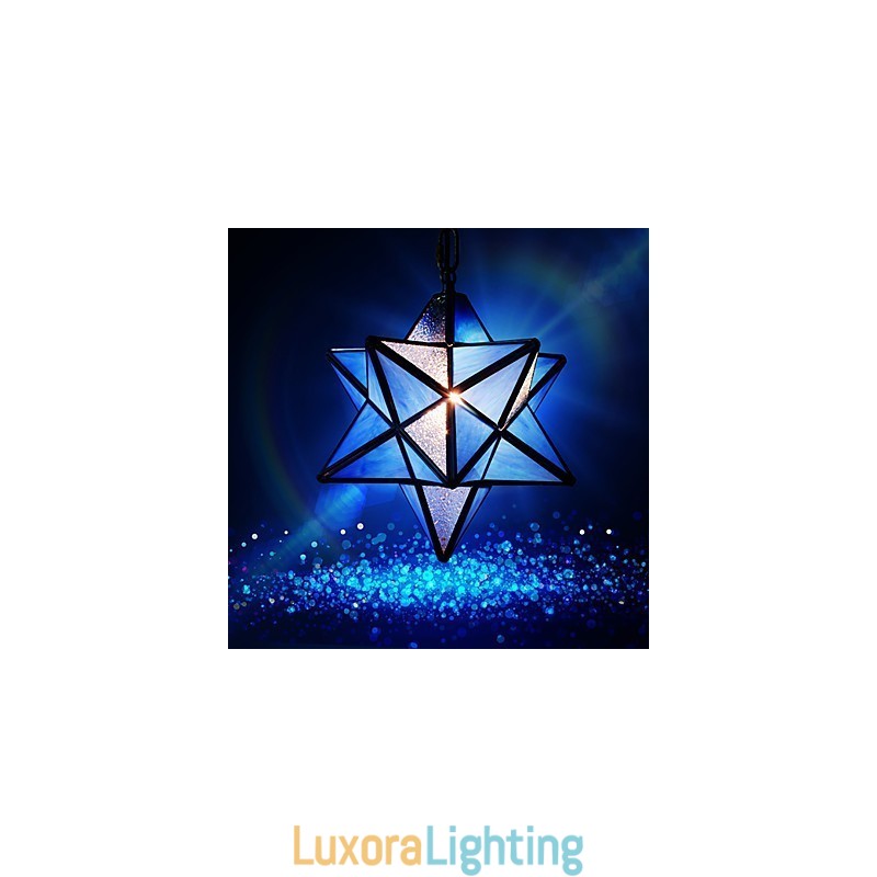 Designer Touch Decorative 30CM Artistic Individuality Creative Porch Modern Stars Droplight Lamp