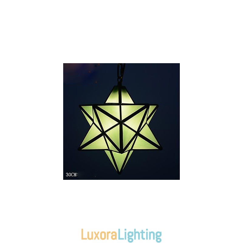 Designer Touch Decorative 30CM Artistic Individuality Creative Porch Modern Stars Droplight Lamp