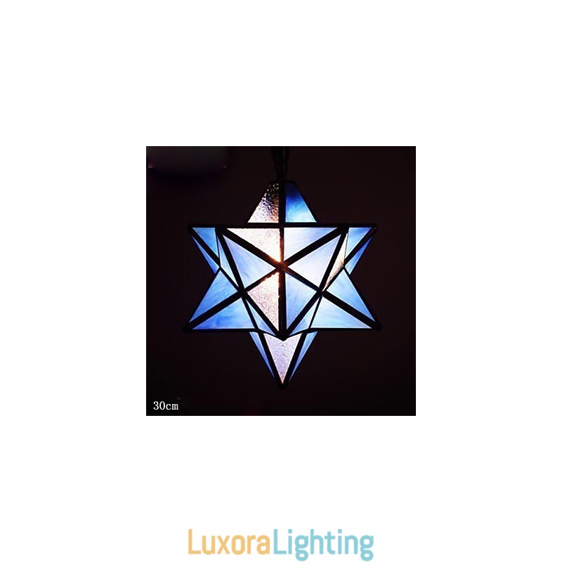 Designer Touch Decorative 30CM Artistic Individuality Creative Porch Modern Stars Droplight Lamp