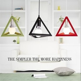 Designer Touch Decorative American Retro Birdcage Shape Iron Art Chandelier