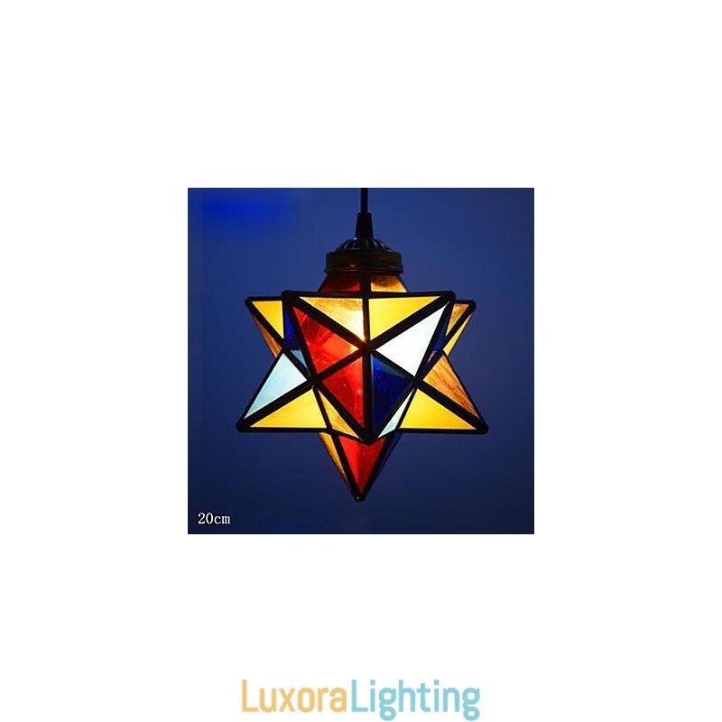 Designer Touch Decorative Artistic Individuality Creative Porch Modern Stars Droplight Lamp