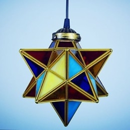 Designer Touch Decorative Artistic Individuality Creative Porch Modern Stars Droplight Lamp