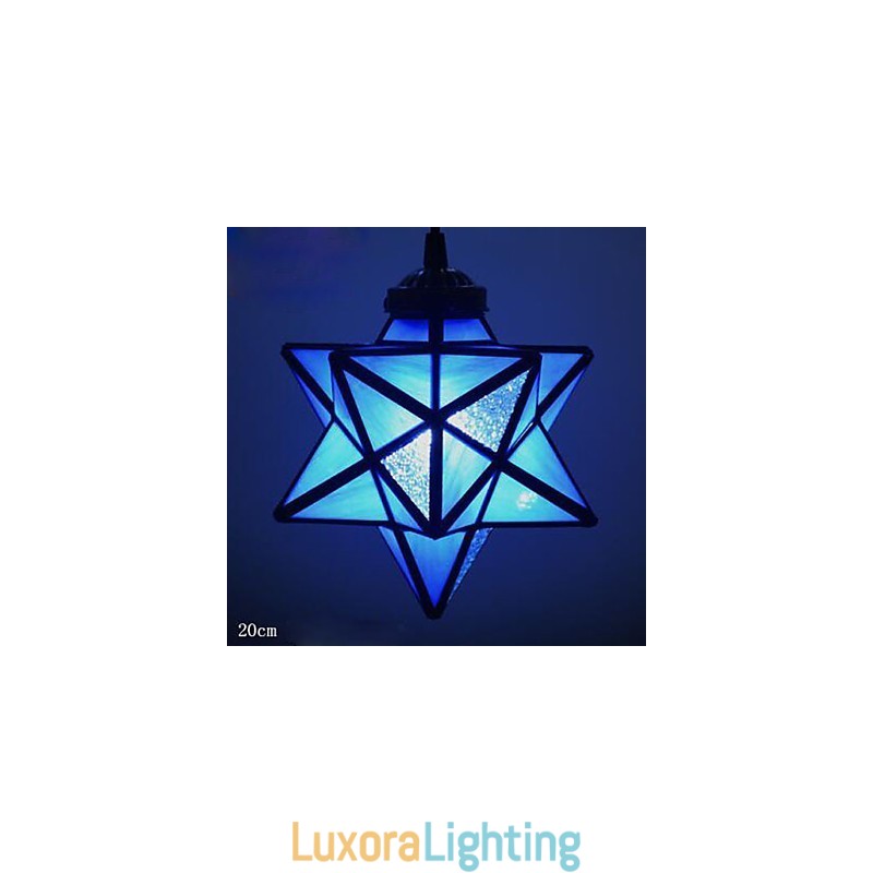 Designer Touch Decorative Artistic Individuality Creative Porch Modern Stars Droplight Lamp