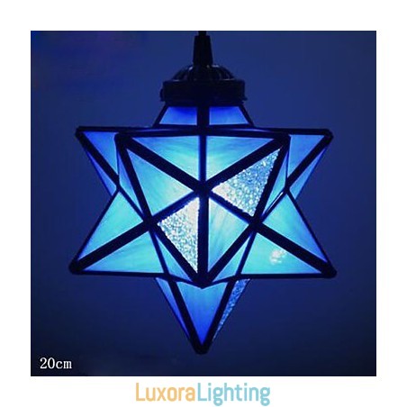 Designer Touch Decorative Artistic Individuality Creative Porch Modern Stars Droplight Lamp