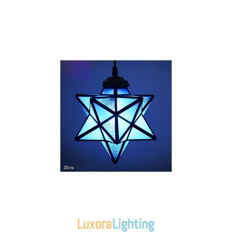 Designer Touch Decorative Artistic Individuality Creative Porch Modern Stars Droplight Lamp